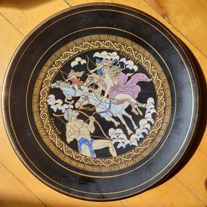 Greek Mythology 24k gold plate